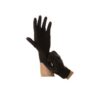 Mustad nitriilkindad gerko